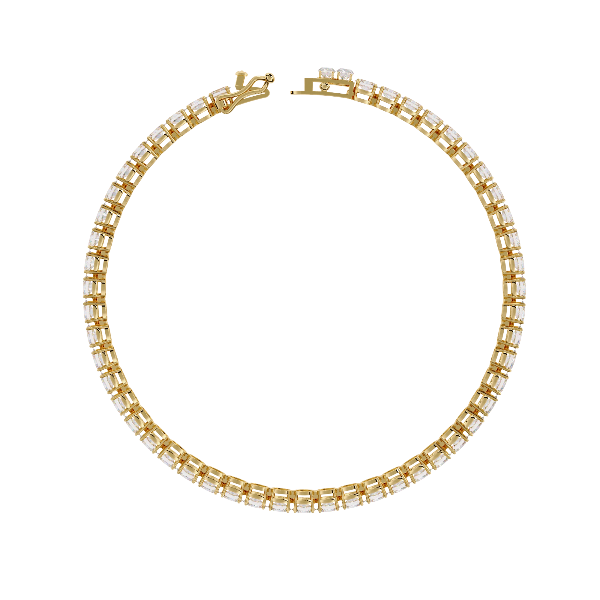 Round Diamond Tennis Bracelet