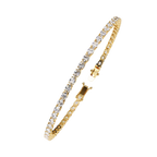 Round Diamond Tennis Bracelet