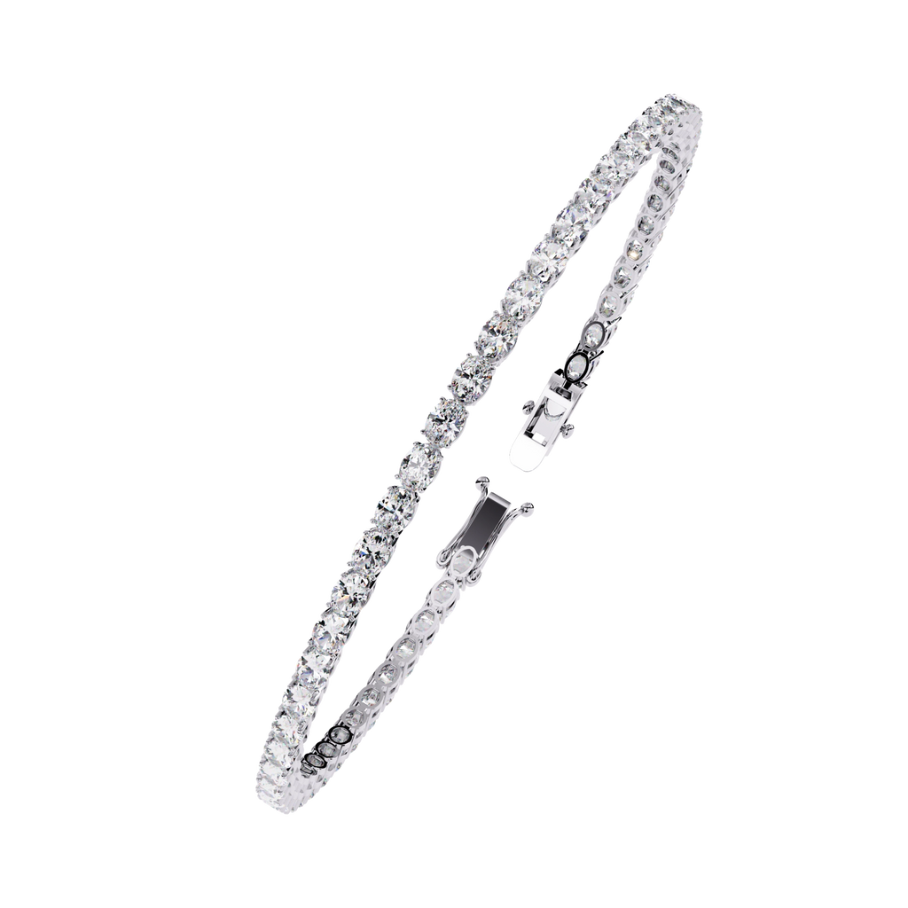 Round Diamond Tennis Bracelet