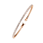 Round Diamond Tennis Bracelet