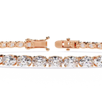 Round Diamond Tennis Bracelet