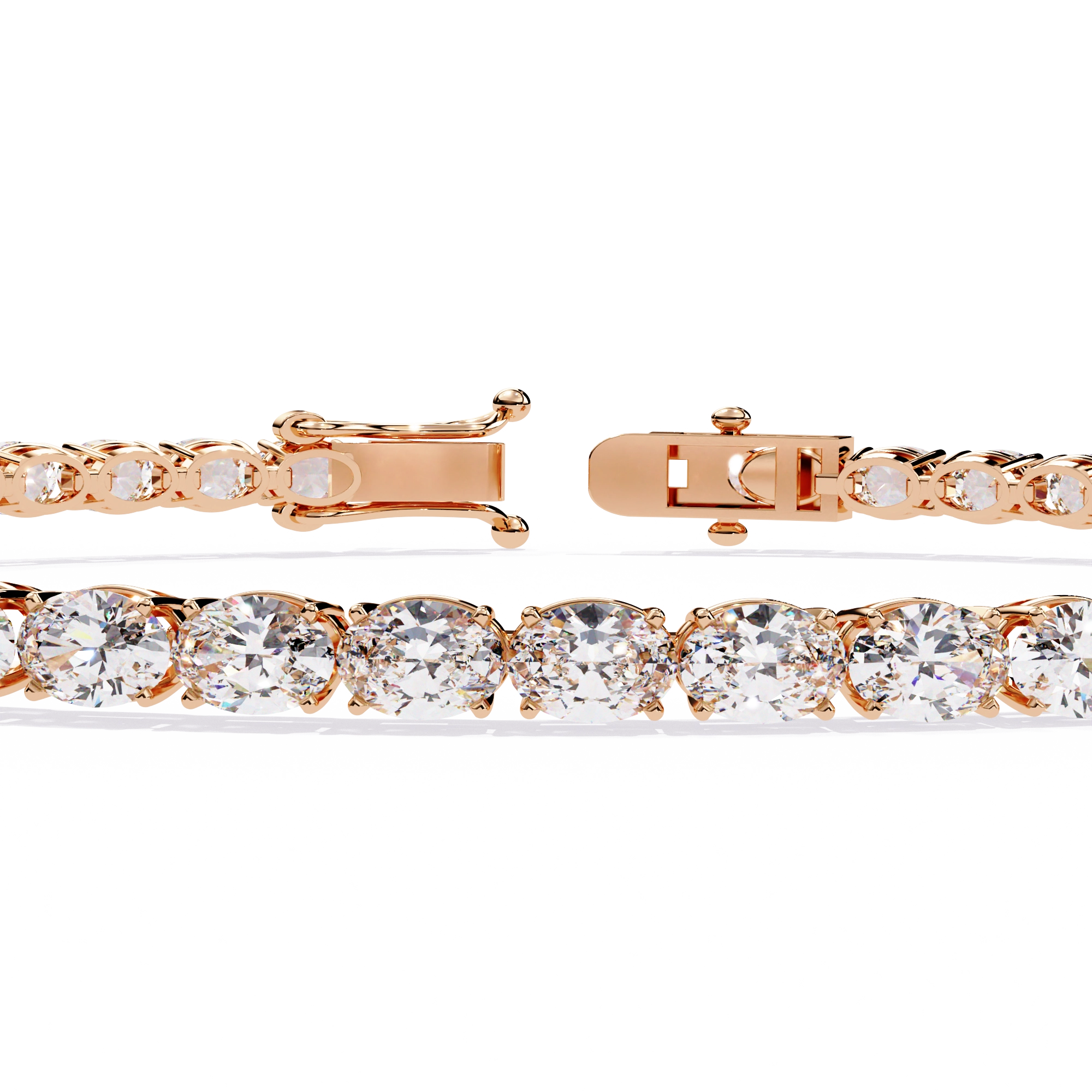 Round Diamond Tennis Bracelet