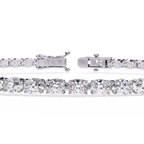 Round Diamond Tennis Bracelet