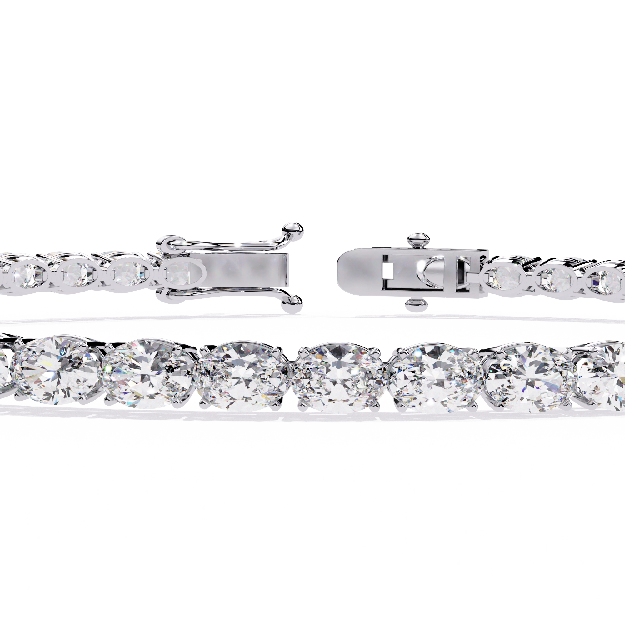 Round Diamond Tennis Bracelet