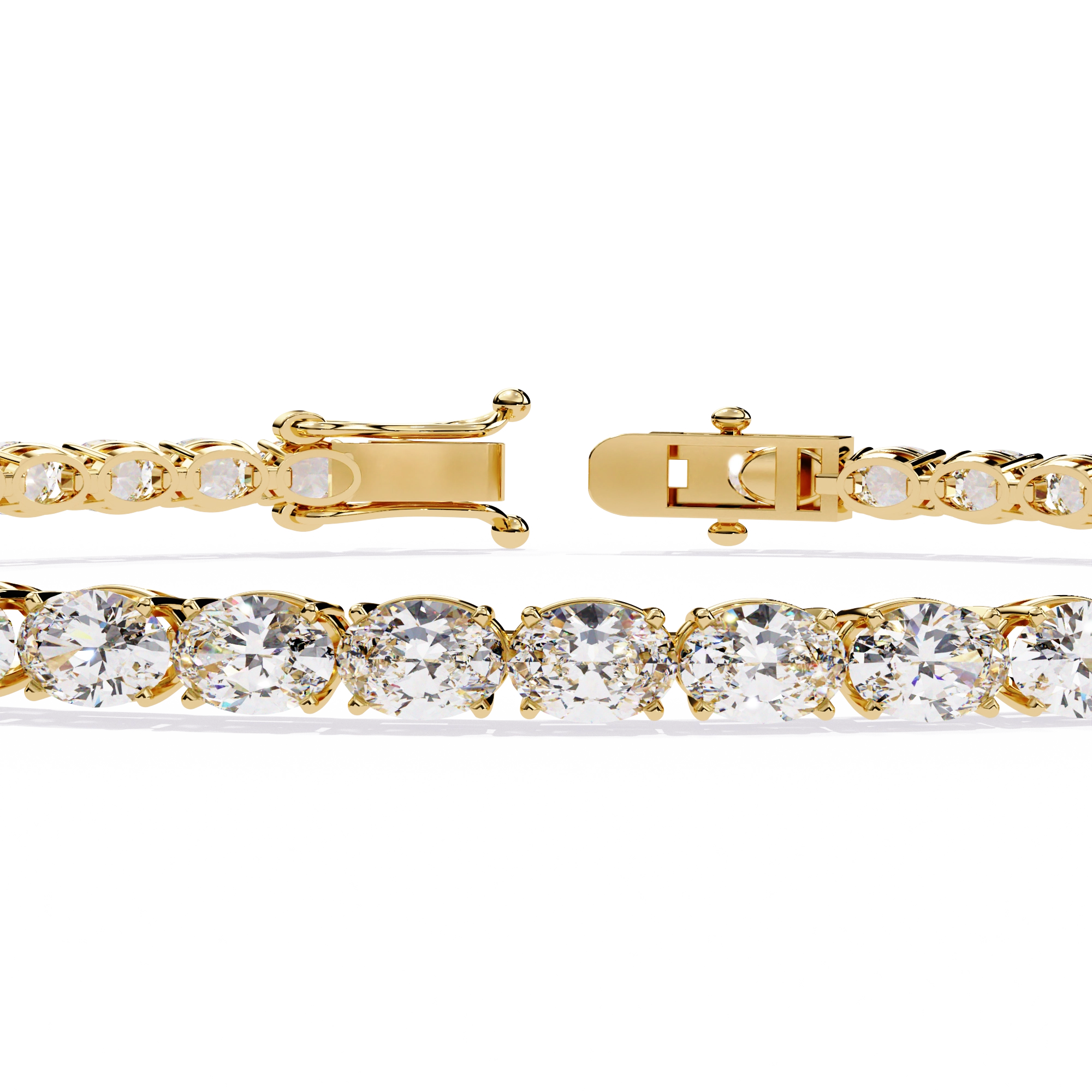 Round Diamond Tennis Bracelet