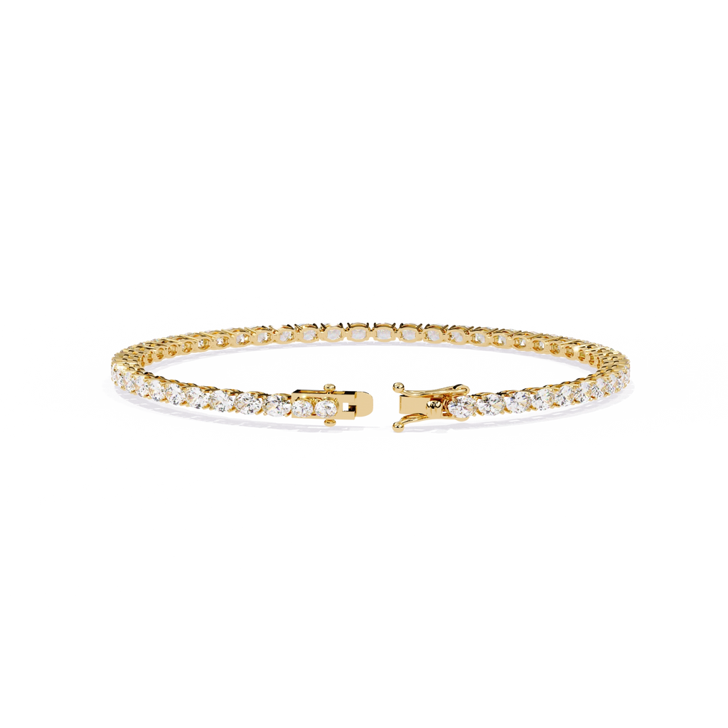 Round Diamond Tennis Bracelet