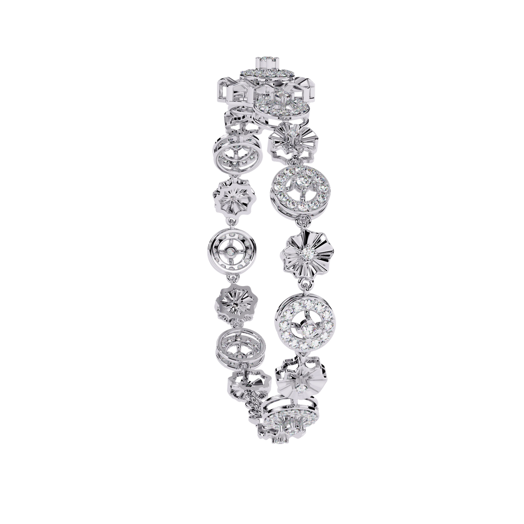 Diamond Charm Bracelet