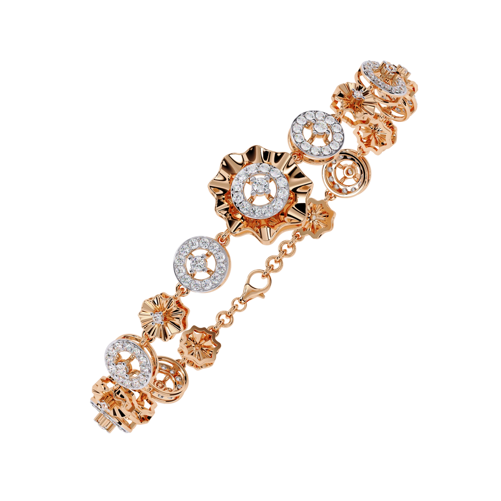 Diamond Charm Bracelet