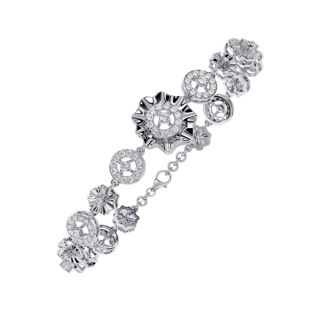 Diamond Charm Bracelet