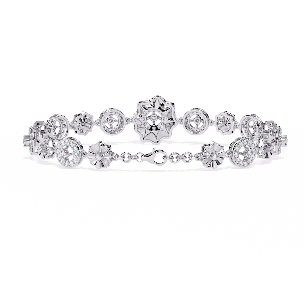 Diamond Charm Bracelet