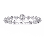 Diamond Charm Bracelet