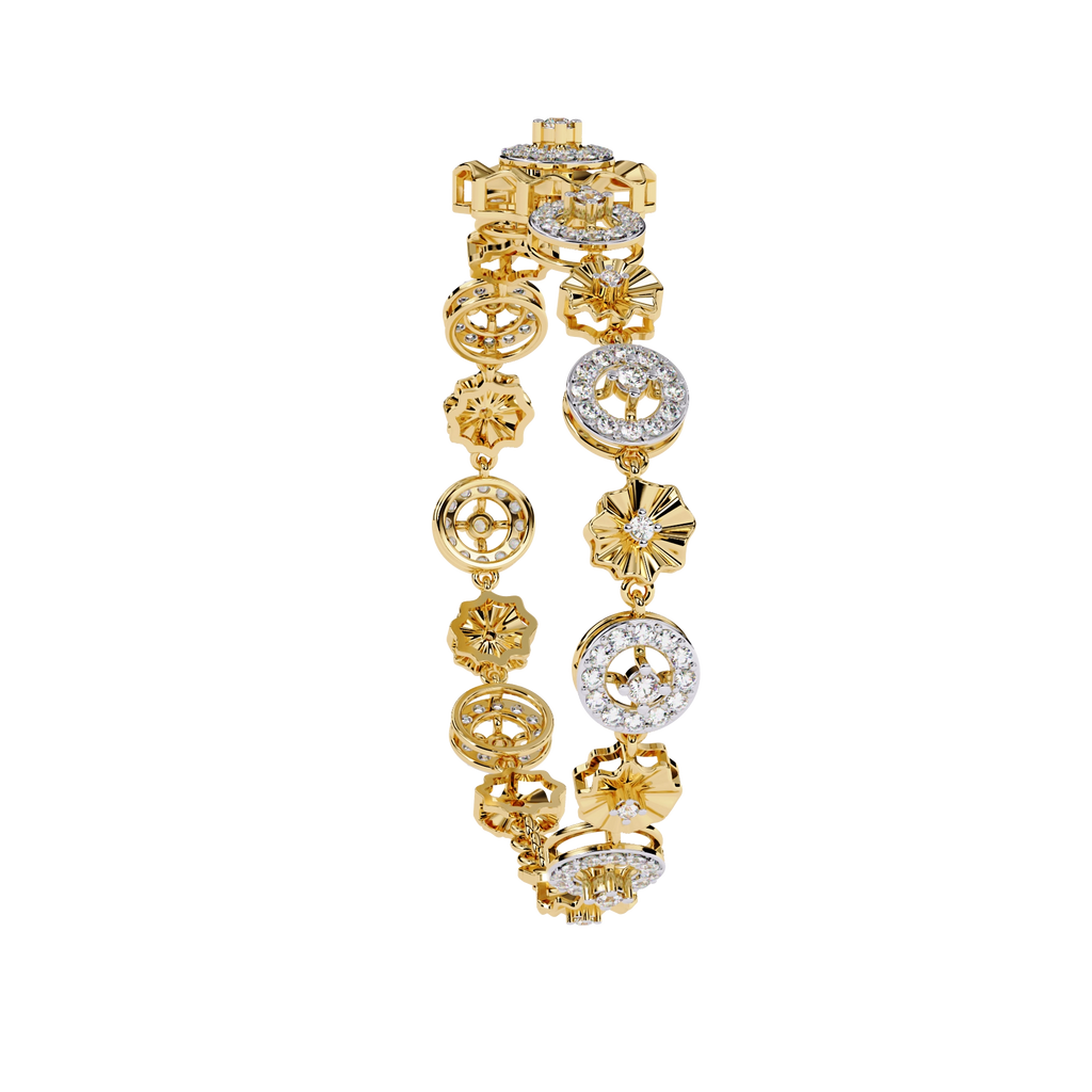 Diamond Charm Bracelet