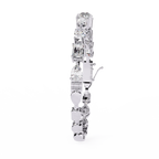 Geometric Diamond Bracelet