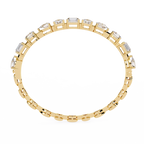 Geometric Diamond Bracelet