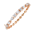 Geometric Diamond Bracelet