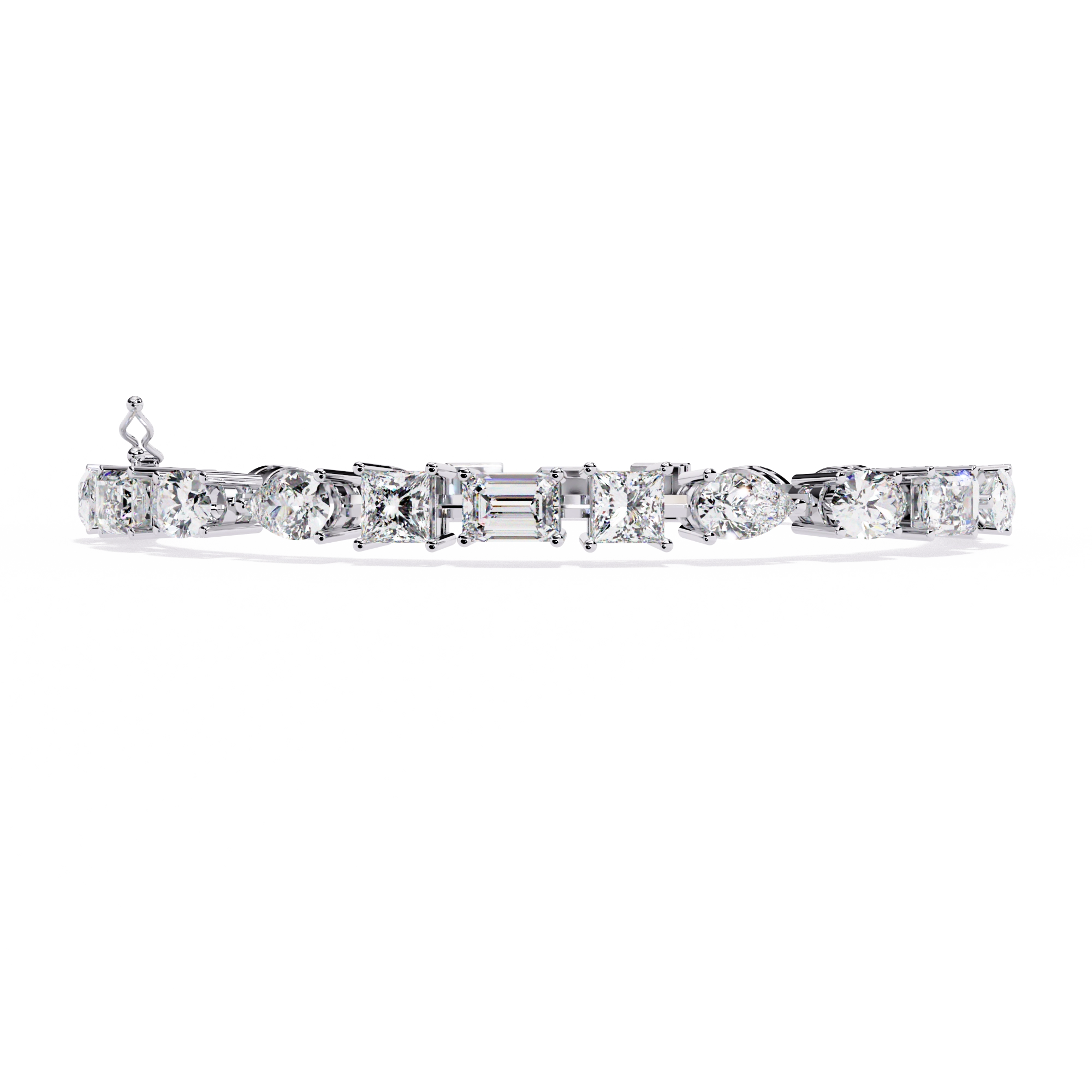 Geometric Diamond Bracelet