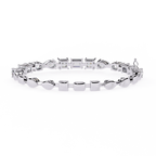 Geometric Diamond Bracelet