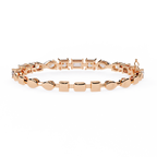 Geometric Diamond Bracelet