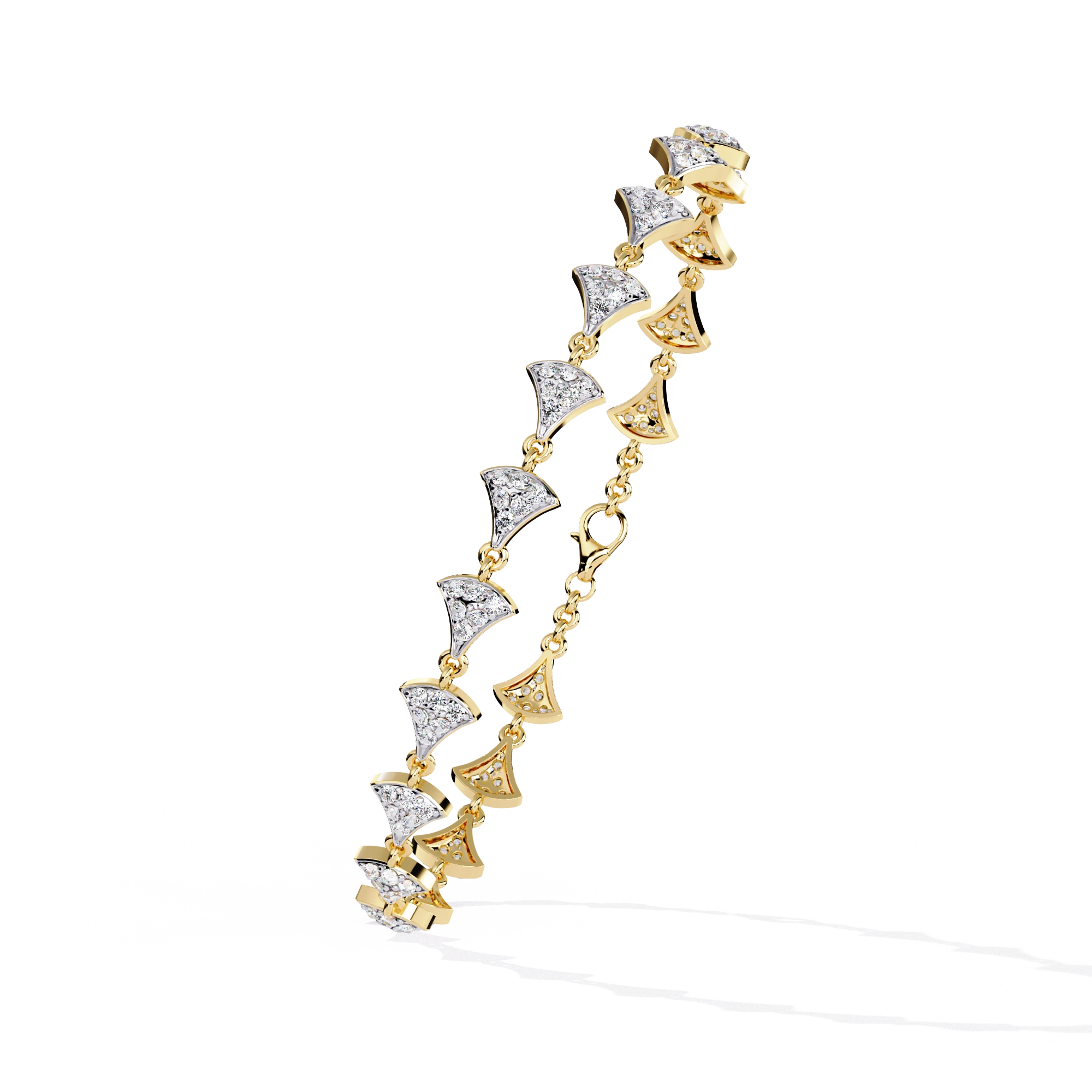 Zigzag Diamond Bracelet
