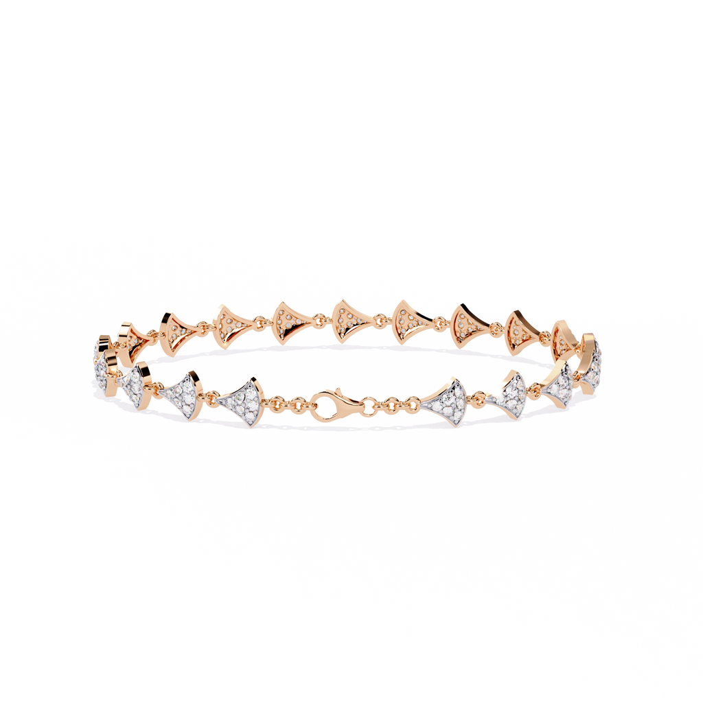 Zigzag Diamond Bracelet