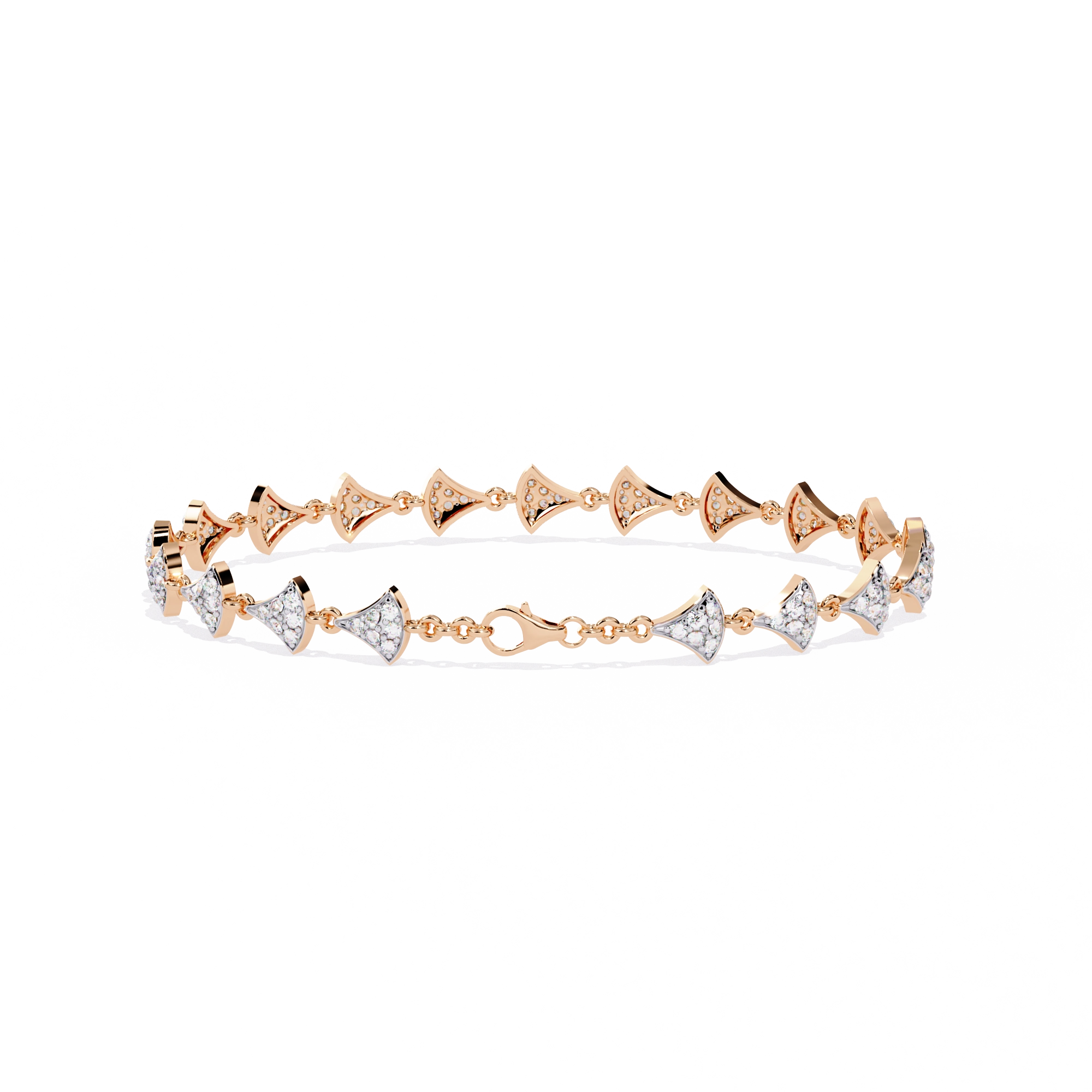 Zigzag Diamond Bracelet
