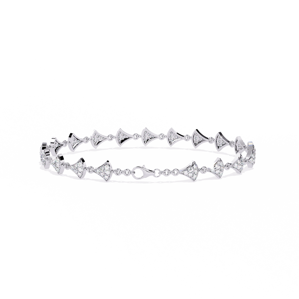 Zigzag Diamond Bracelet