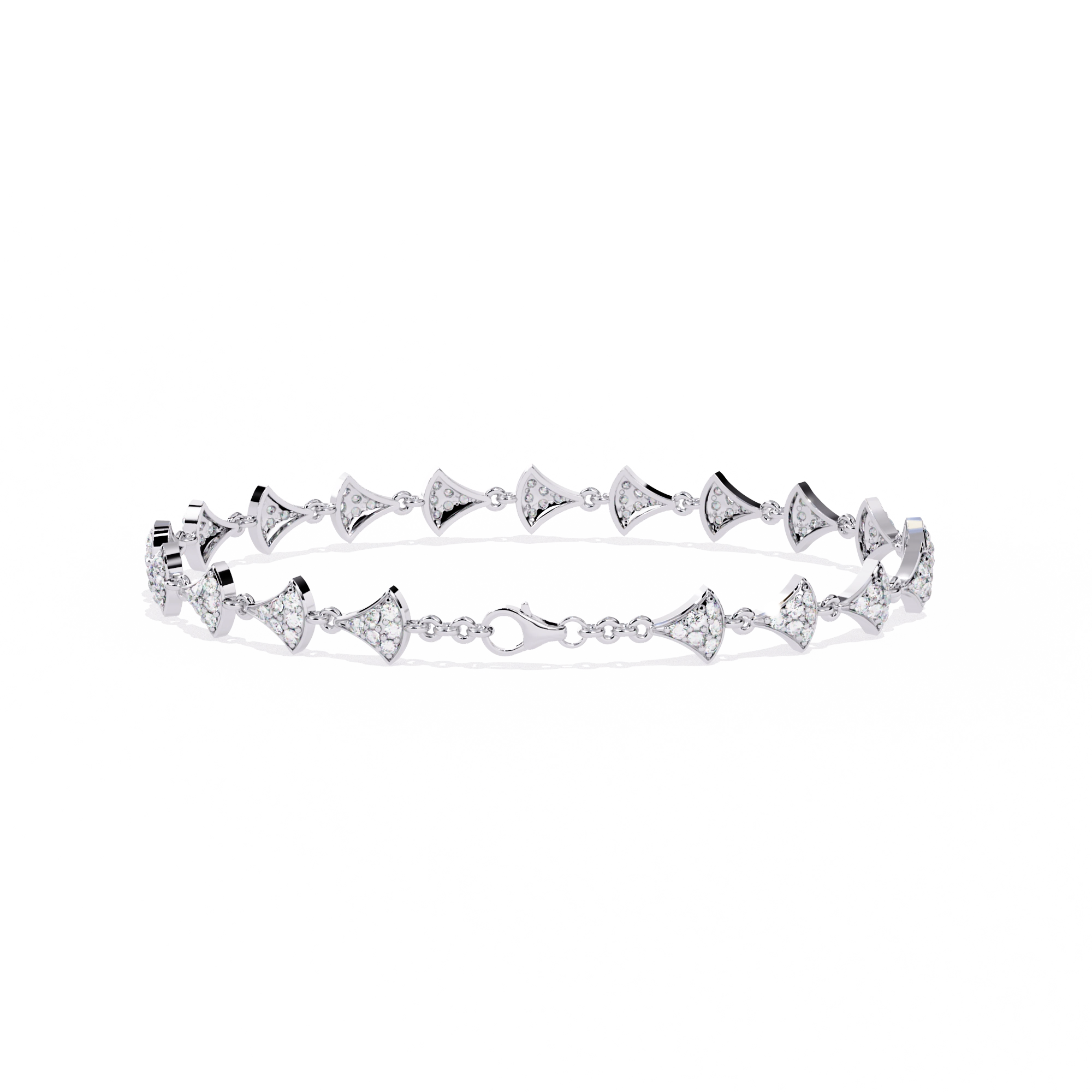 Zigzag Diamond Bracelet