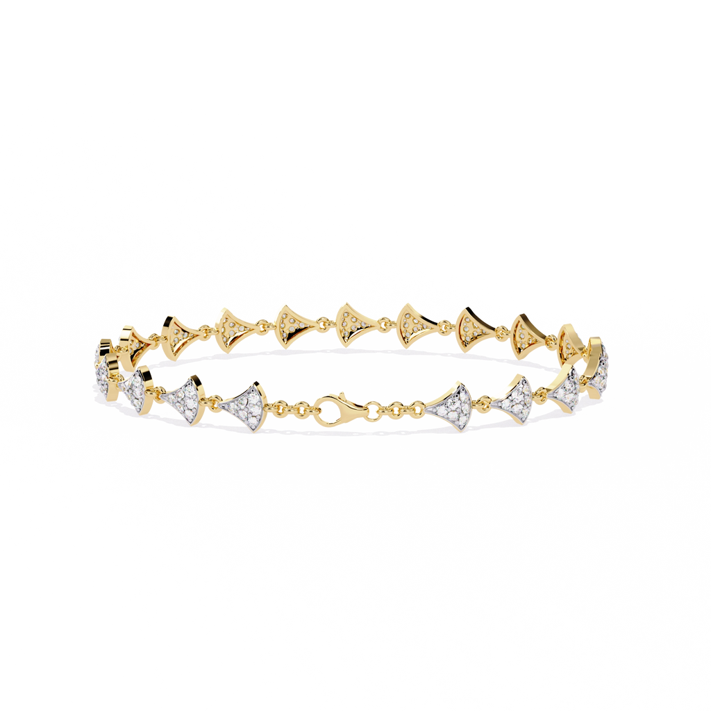 Zigzag Diamond Bracelet