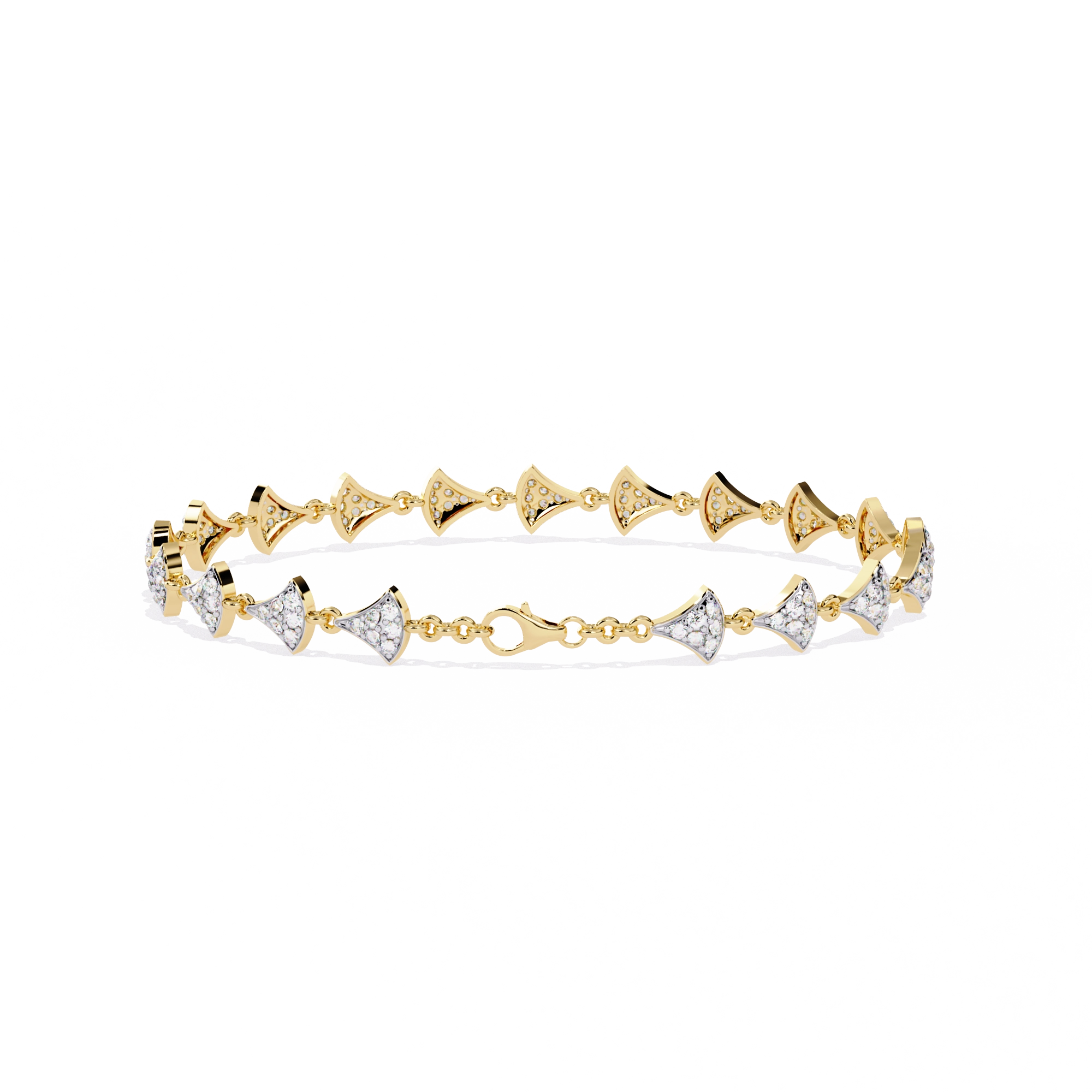 Zigzag Diamond Bracelet