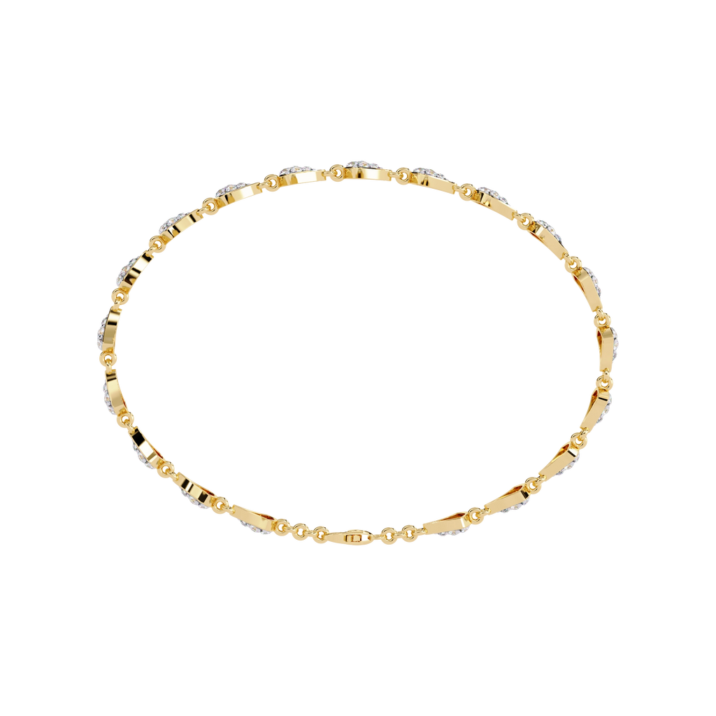 Zigzag Diamond Bracelet