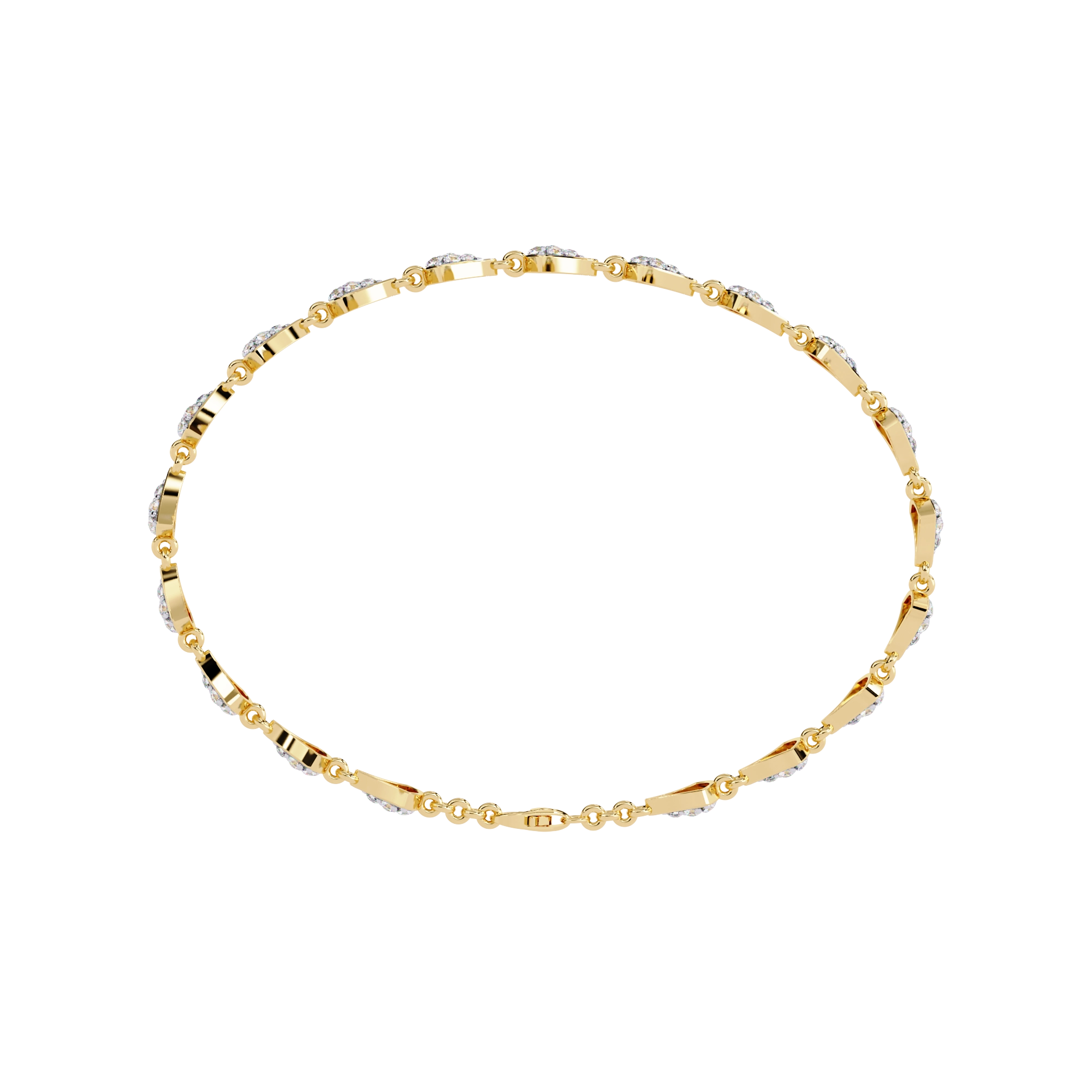 Zigzag Diamond Bracelet