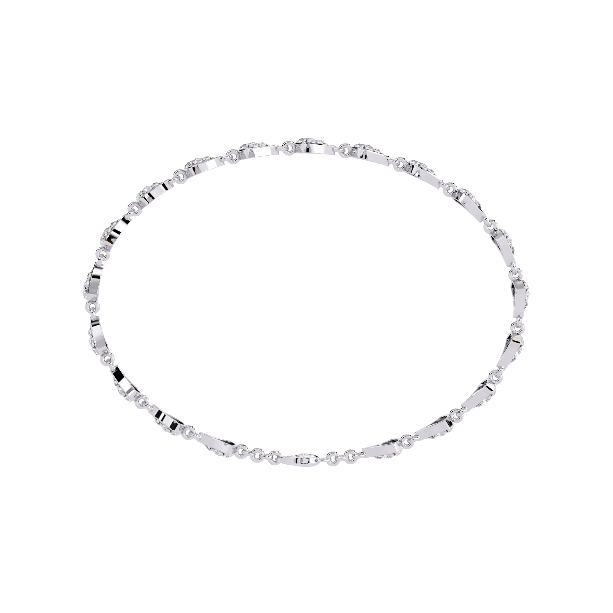 Zigzag Diamond Bracelet