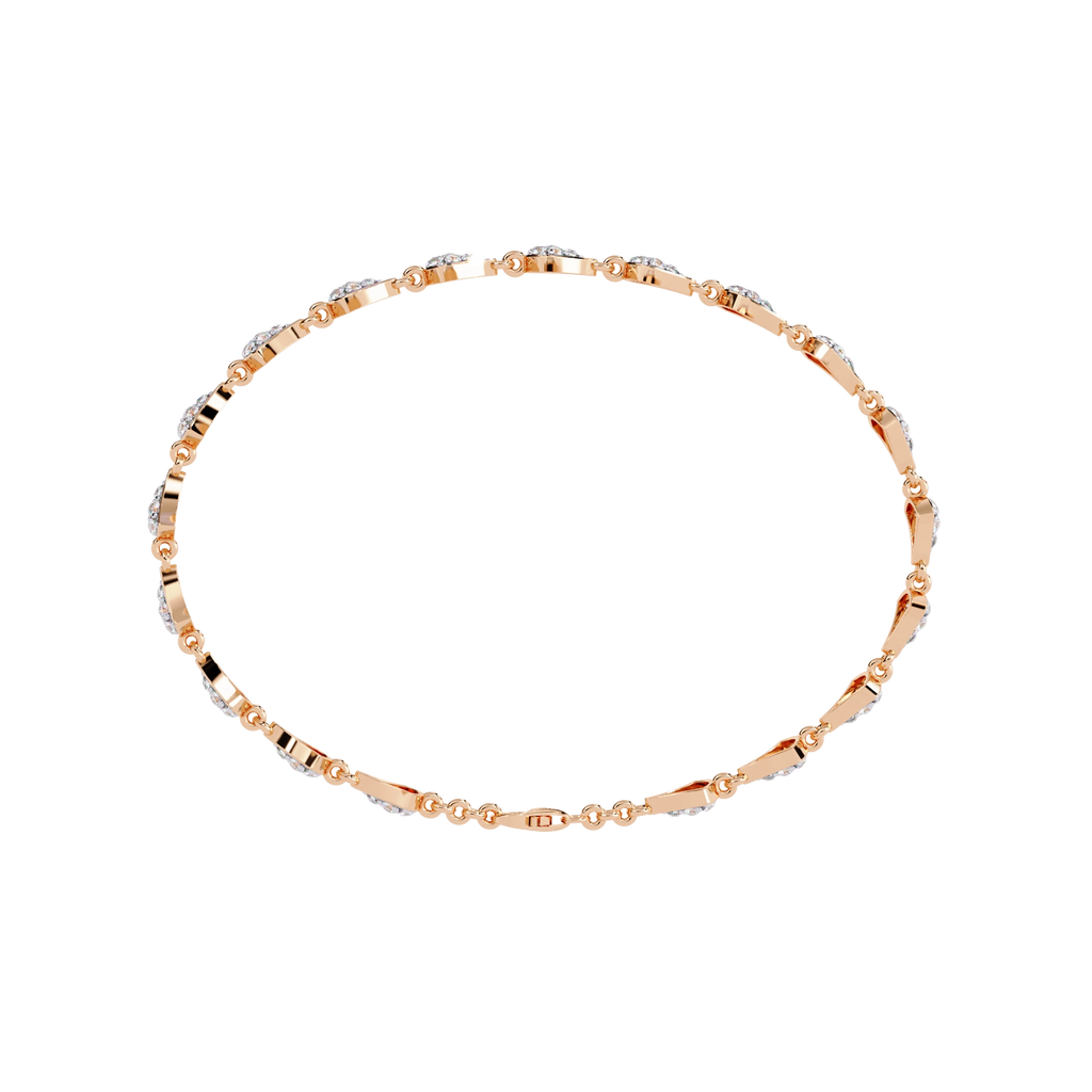 Zigzag Diamond Bracelet