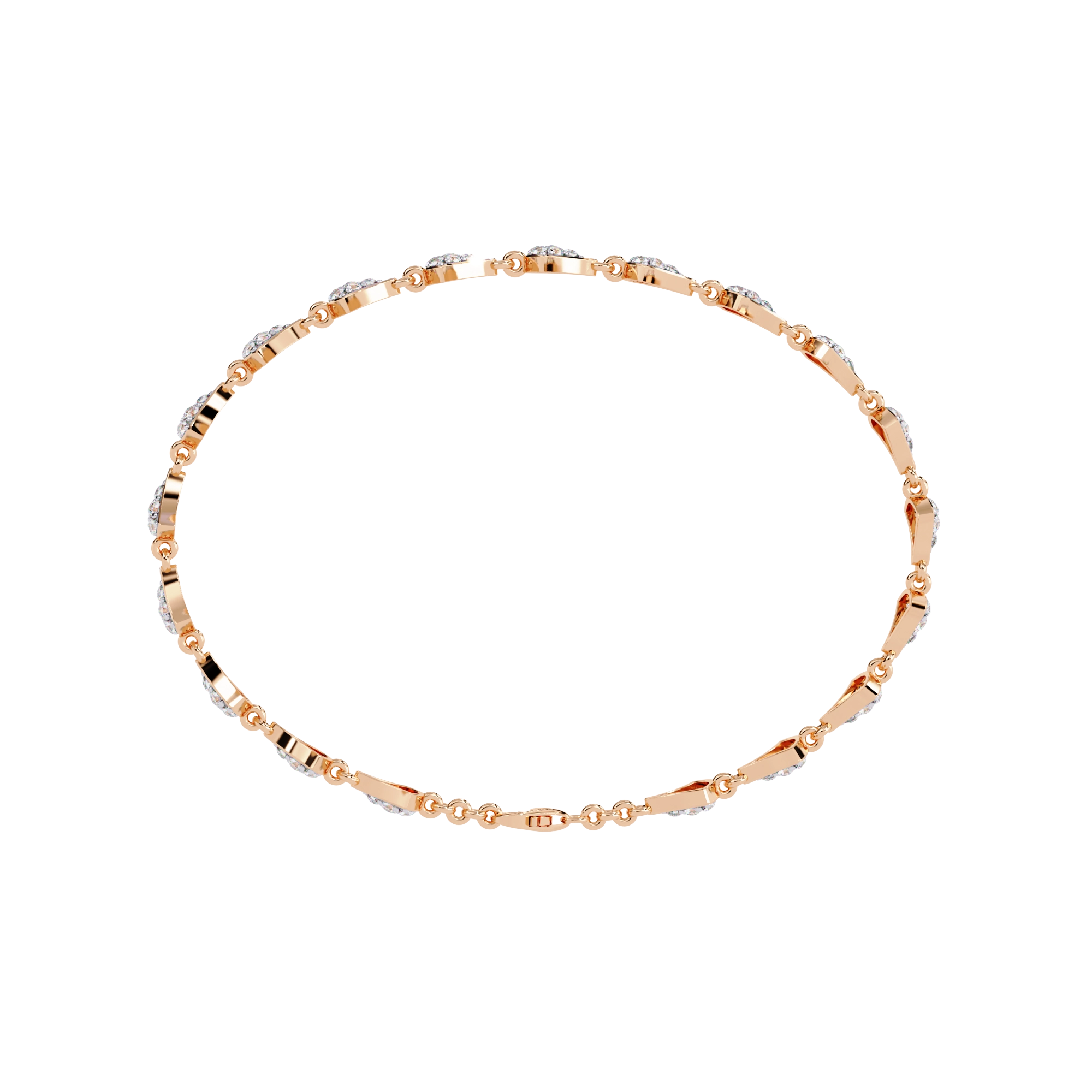 Zigzag Diamond Bracelet