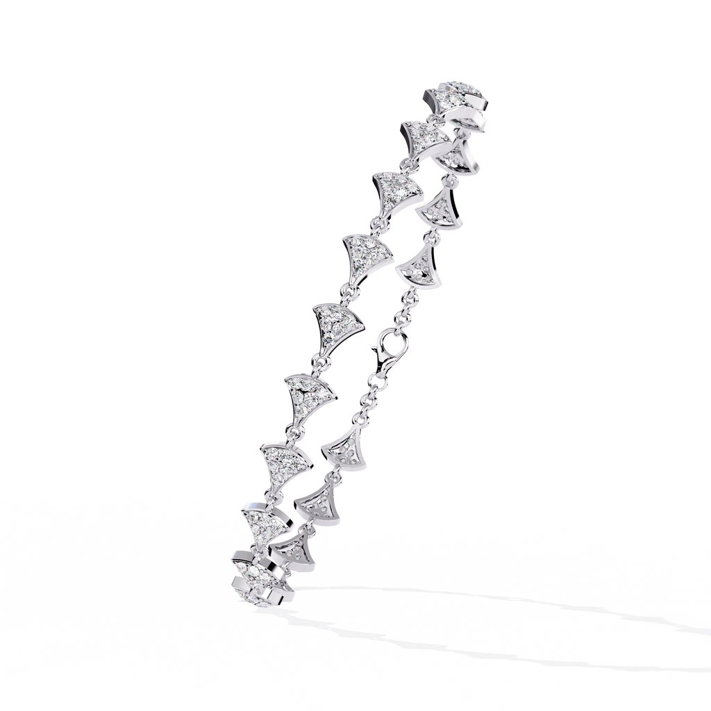 Zigzag Diamond Bracelet