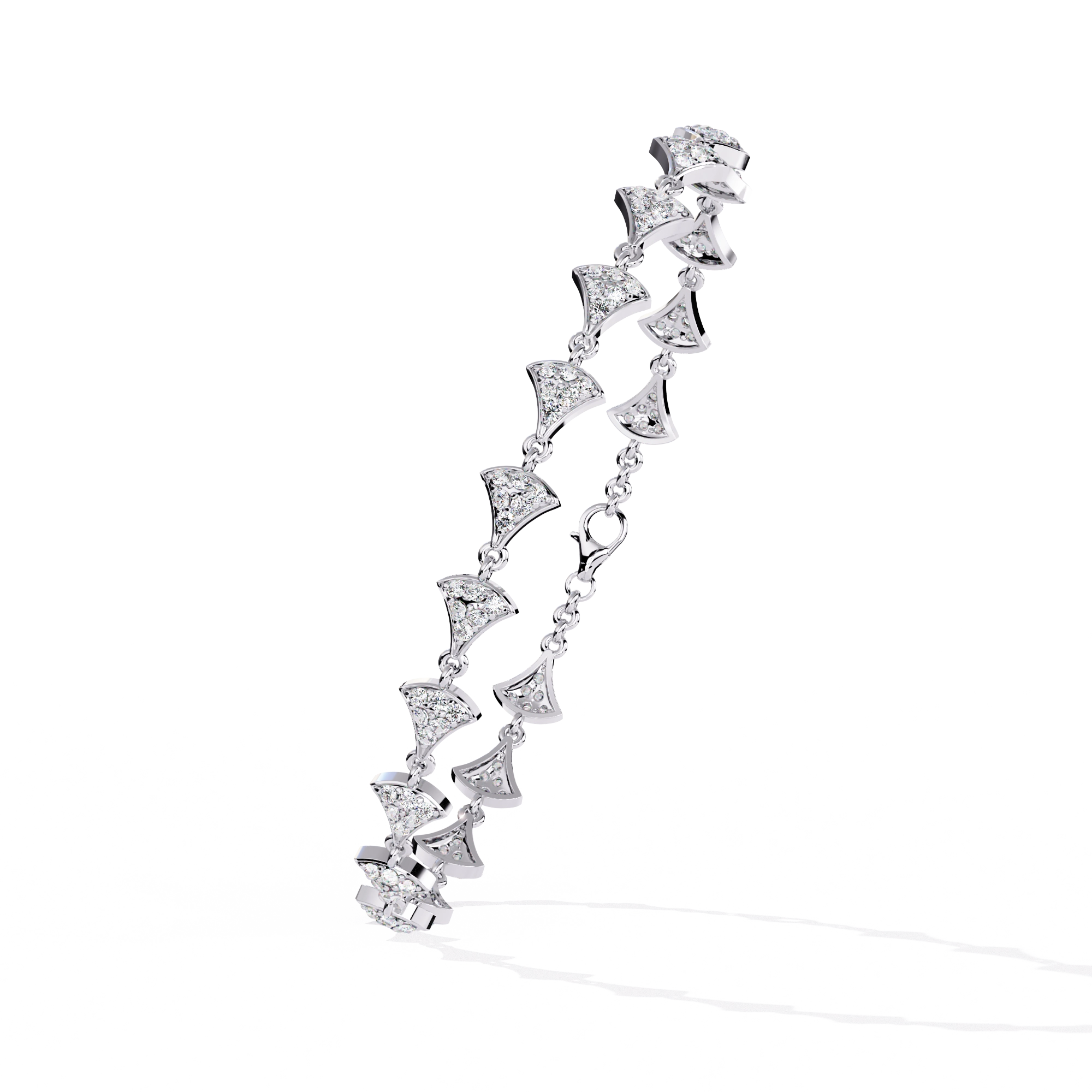 Zigzag Diamond Bracelet