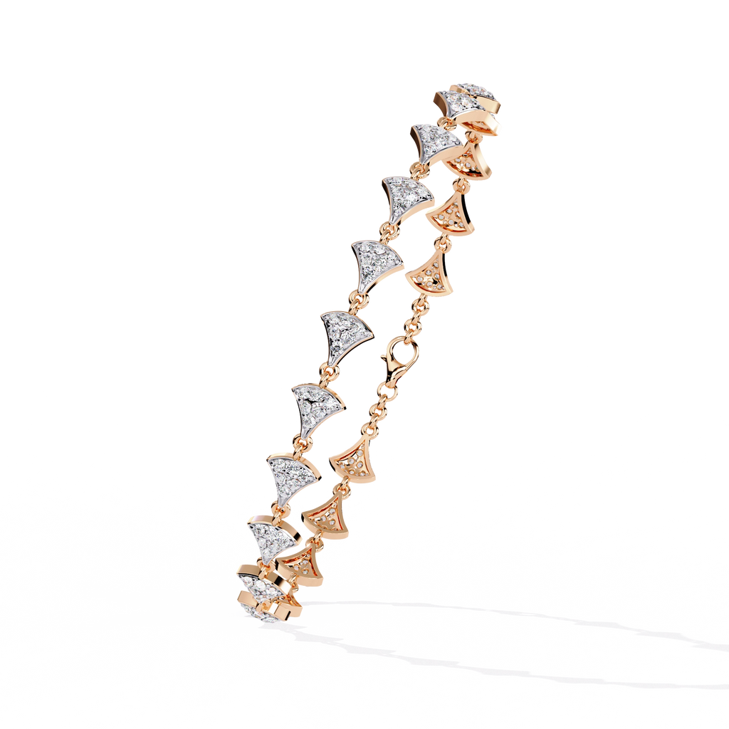 Zigzag Diamond Bracelet