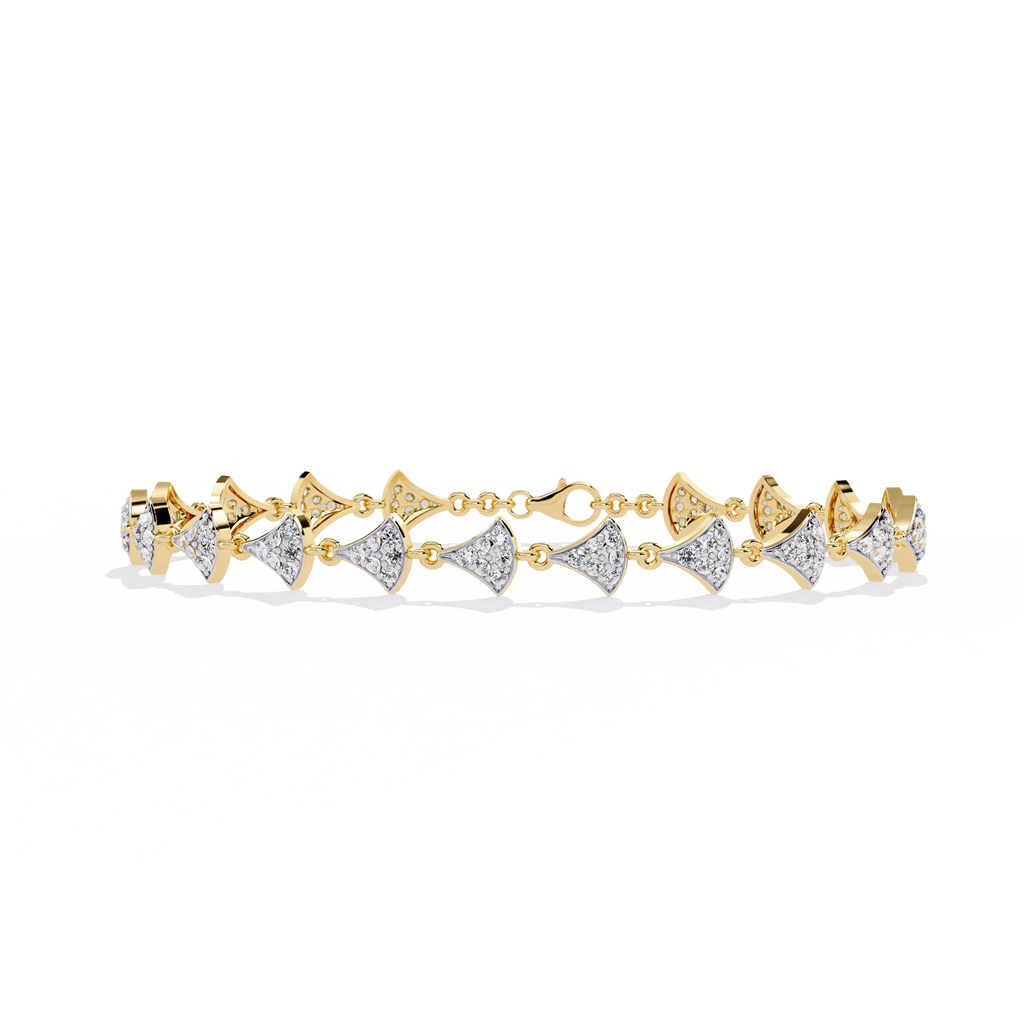 Zigzag Diamond Bracelet