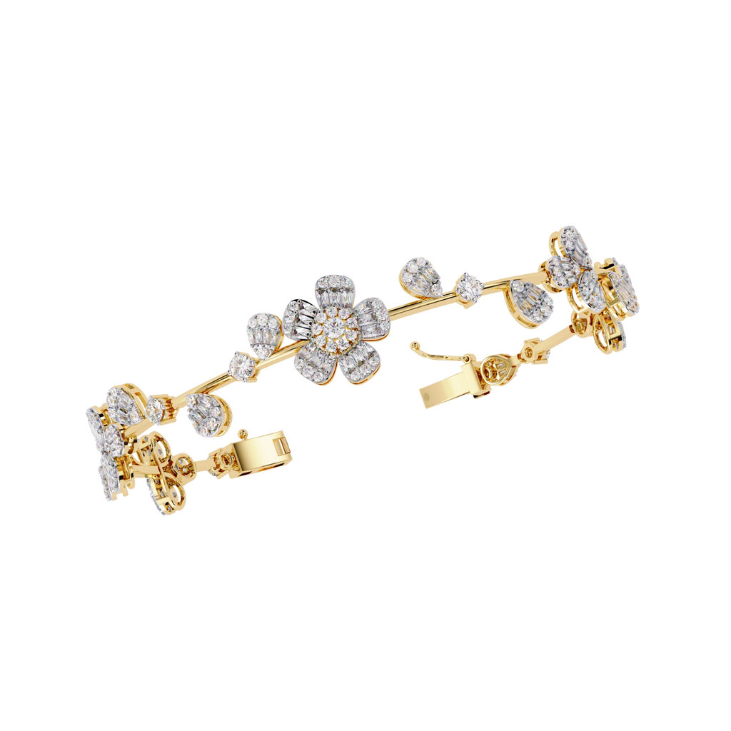Diamond Charm Bracelet