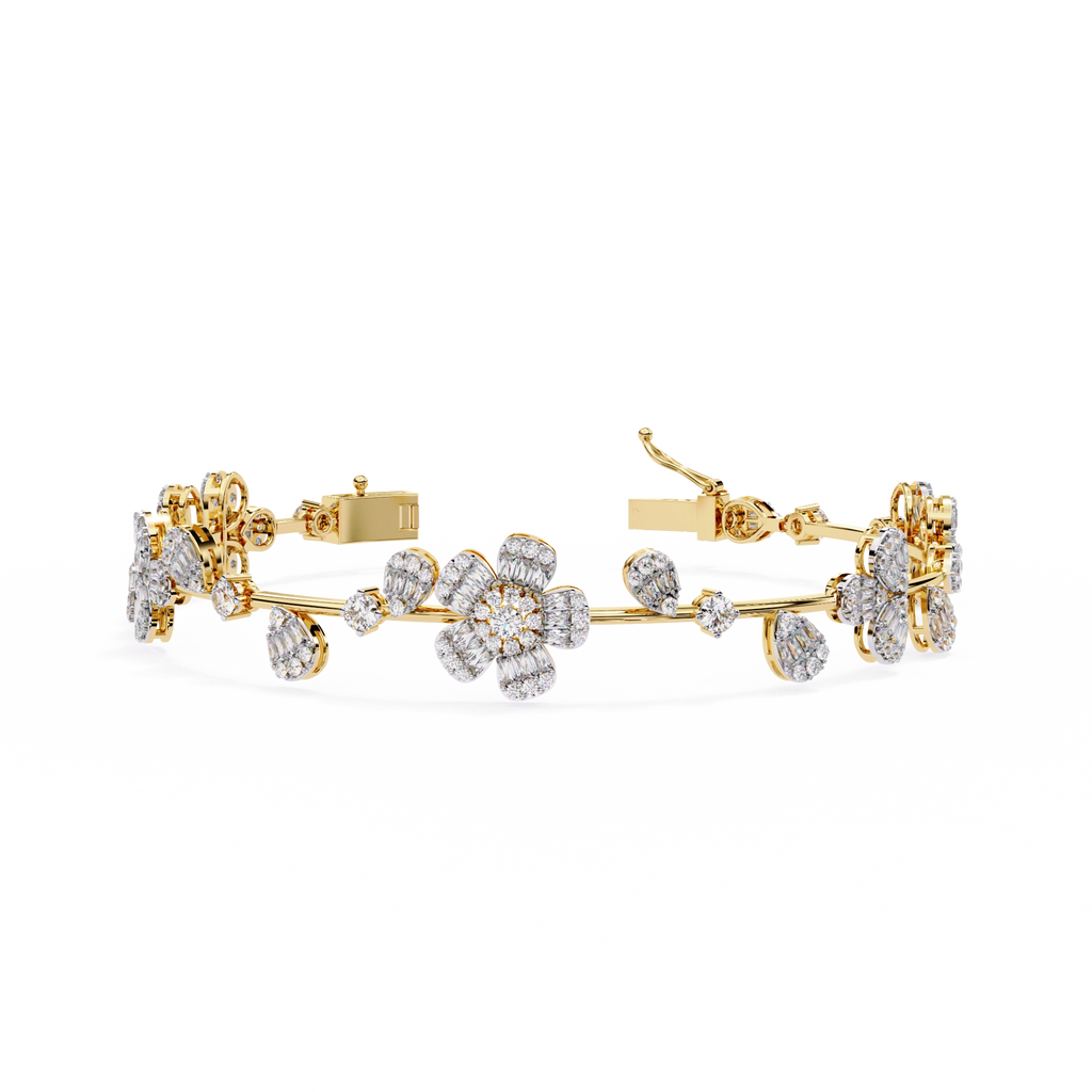 Diamond Charm Bracelet