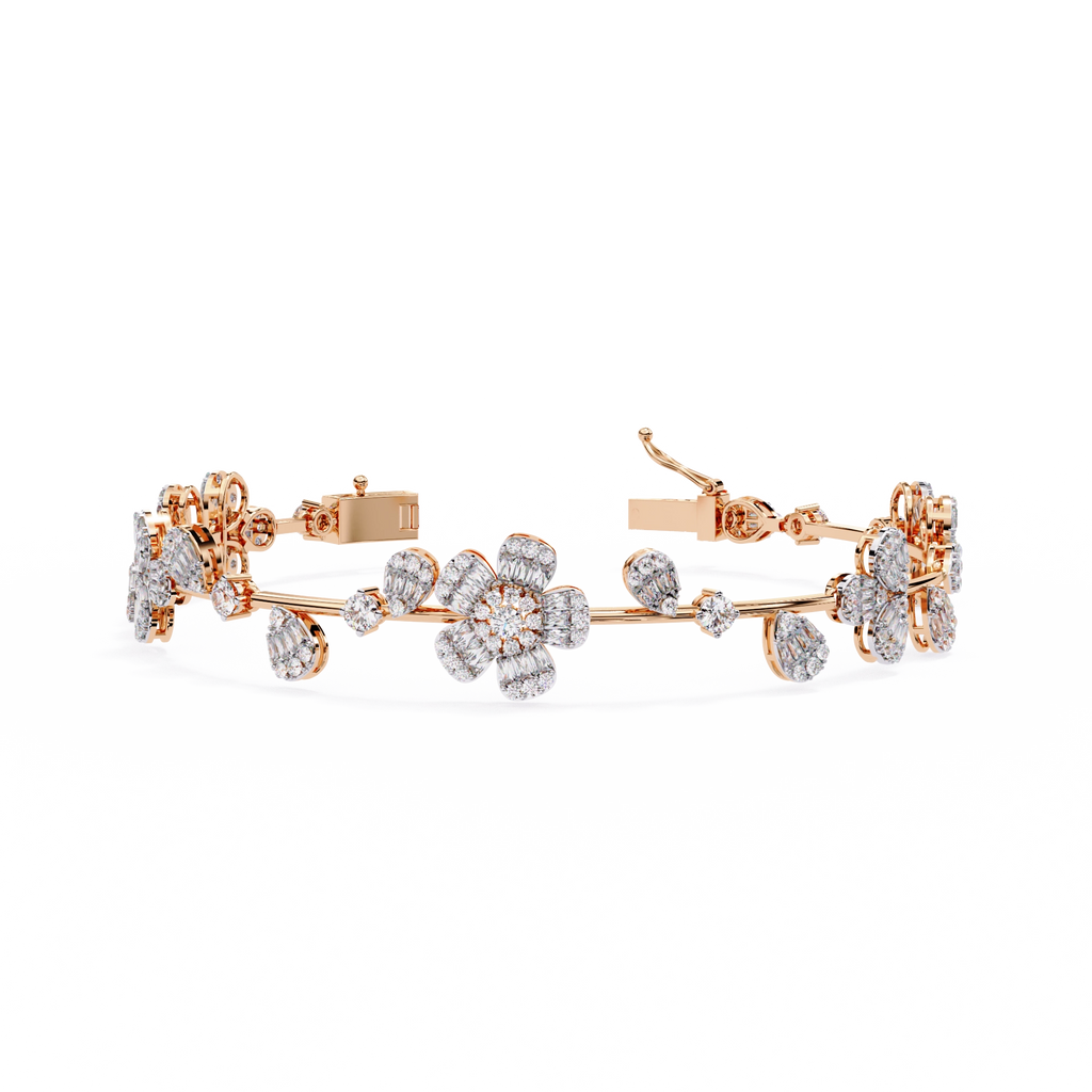 Diamond Charm Bracelet