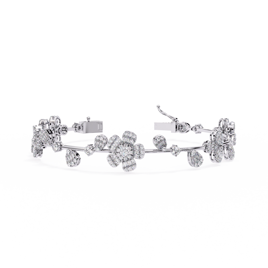 Diamond Charm Bracelet