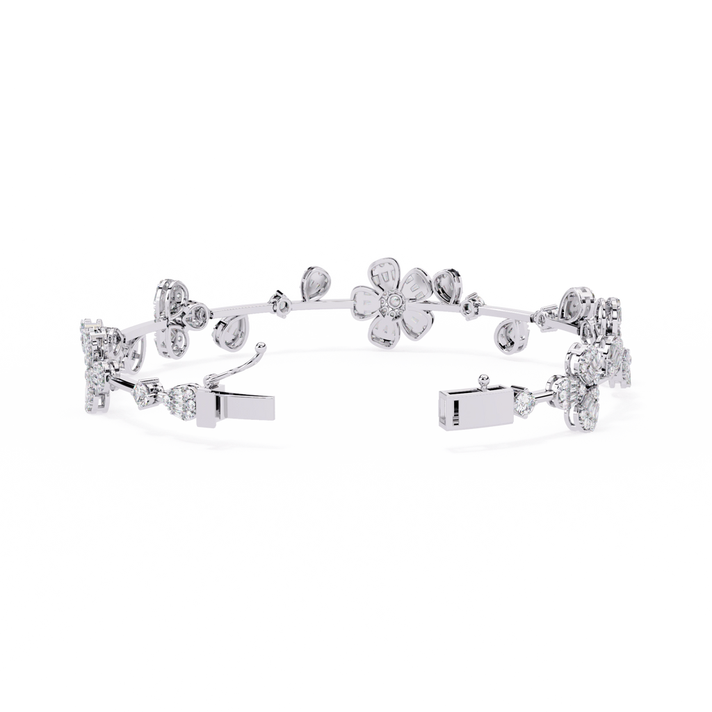 Diamond Charm Bracelet