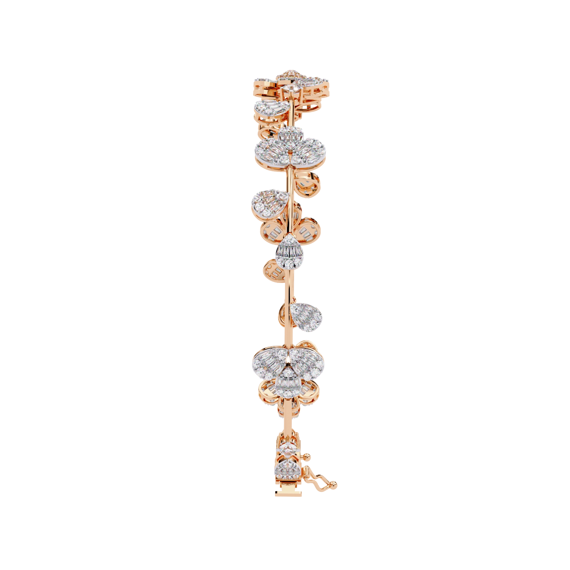 Diamond Charm Bracelet