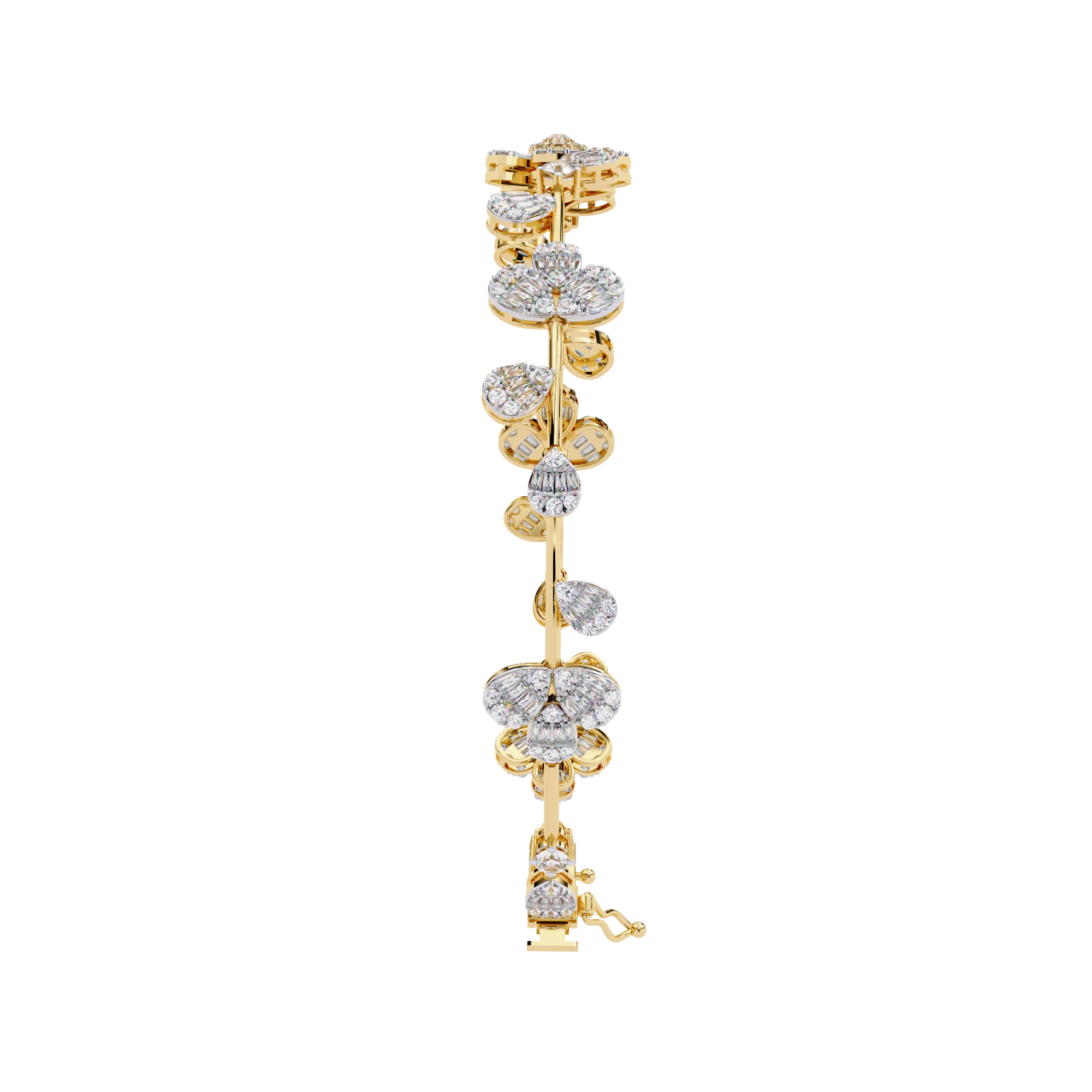 Diamond Charm Bracelet
