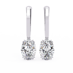 Vintage Hoop Drop Earrings