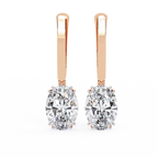 Vintage Hoop Drop Earrings