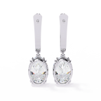 Vintage Hoop Drop Earrings