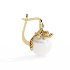 Pearl Drop Statement Earrings