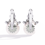 Pearl Drop Statement Earrings